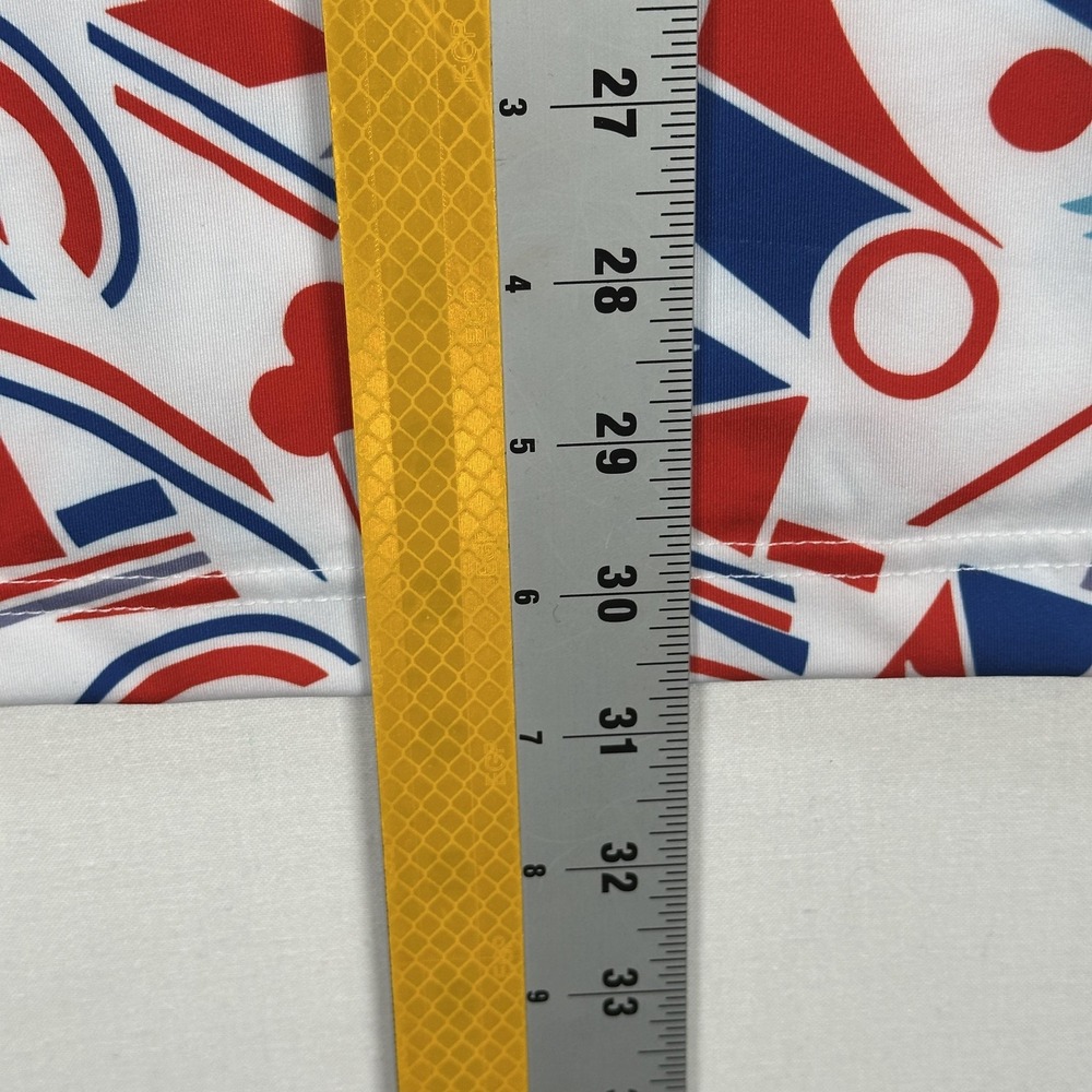 Good Good Proud‎ & True Polo Shirt Mens XL Multicolor Golf Graphic Stretch NWT - Picture 9 of 10